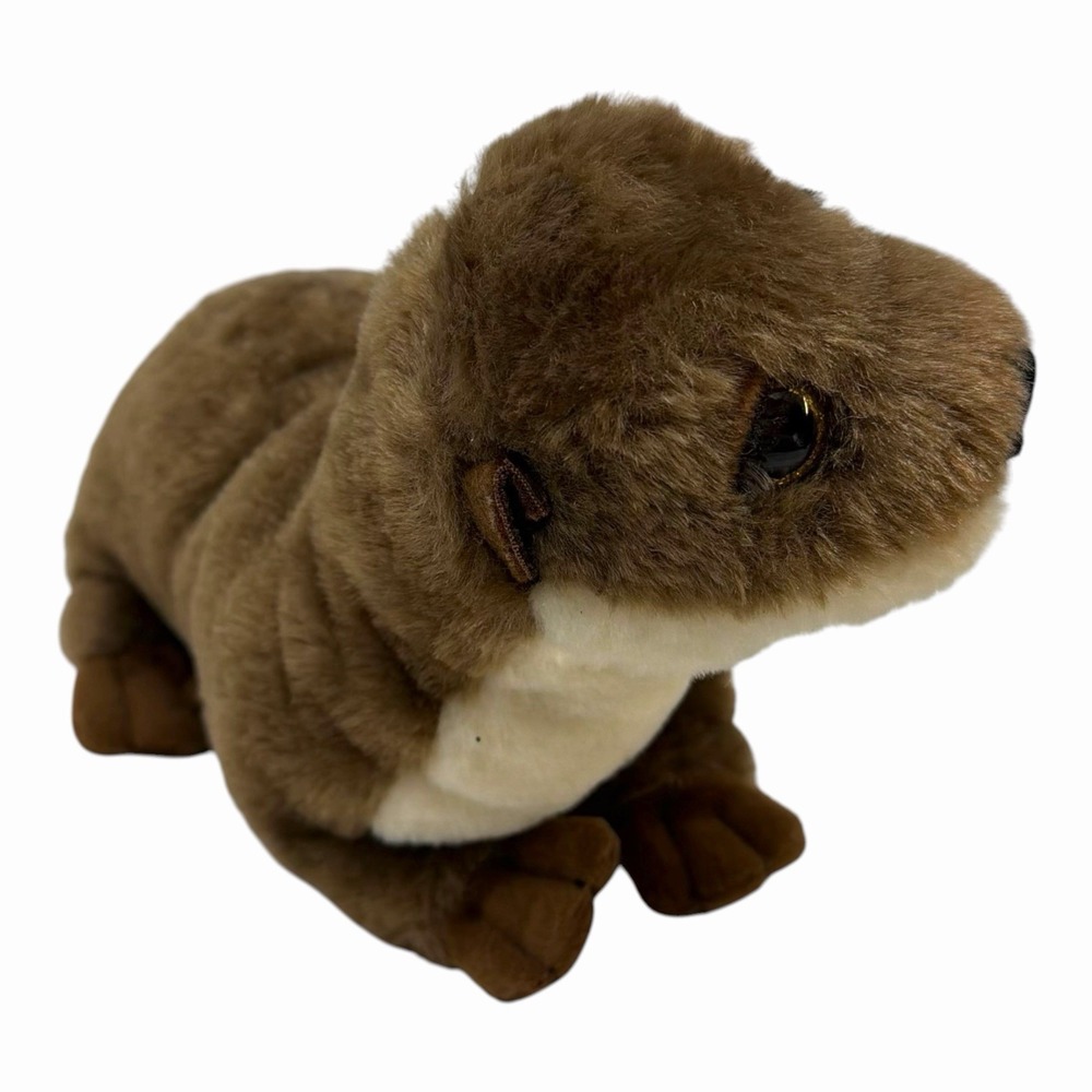 The Petting Zoo River Otter Plush Toy Stuffed Animal for Kids Wild Onez 9" NWT - Picture 4 of 15